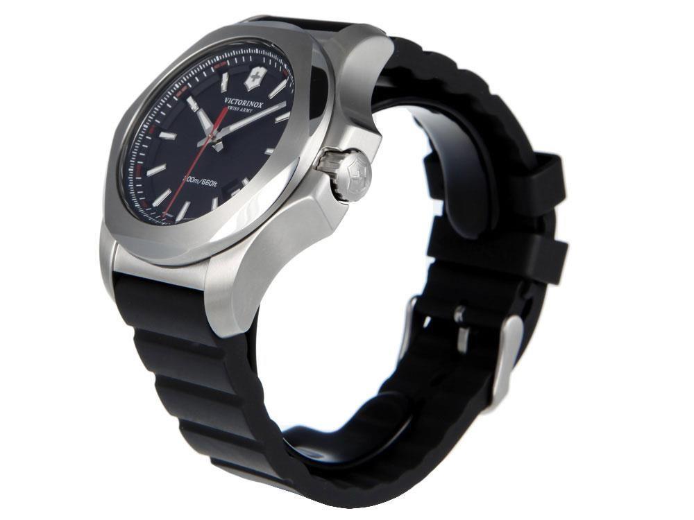 Montre à Quartz Victorinox I.N.O.X., Acier Inoxydable, Noir, 43 mm, V241682.1