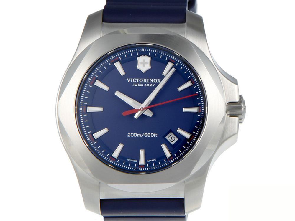 Montre à Quartz Victorinox I.N.O.X., Bleu, 43 mm, Superluminova, V241688.1