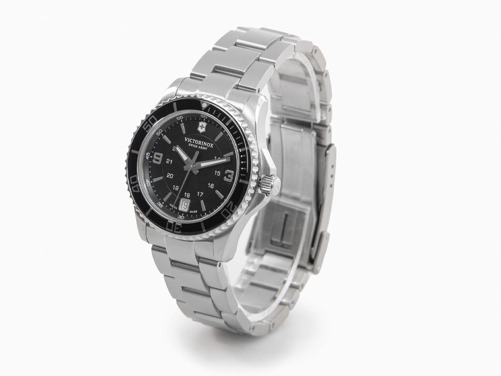 Montre à Quartz Victorinox Maverick Ladies, Noir, 34 mm, Acier, 10 atm, V241701
