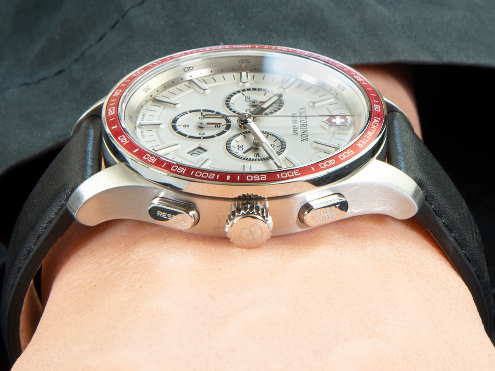 Montre à Quartz Victorinox Alliance Sport Chronograph, Noir, 44 mm, V241819