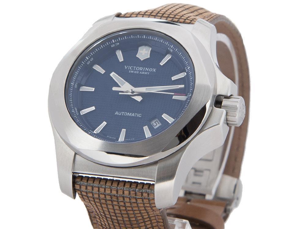 Montre Automatique Victorinox I.N.O.X., Acier, Bleu, 43 mm, 20 atm, V241834