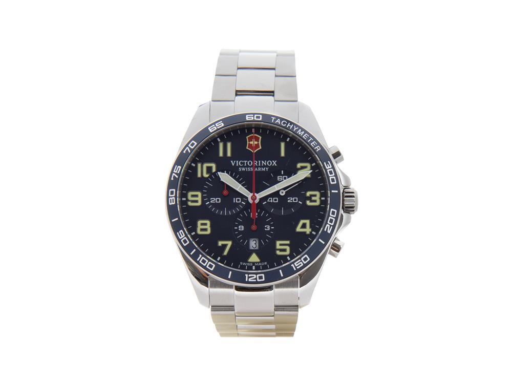 Montre à Quartz Victorinox Fieldforce, Bleu, 42 mm, Chronographe, V241857