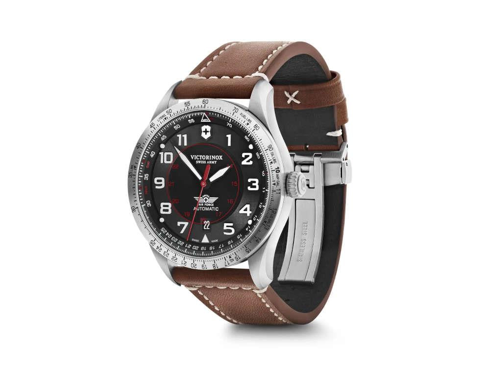Montre Automatique Victorinox Airboss Mechanical, Noir, 42 mm, 10 atm, V241973