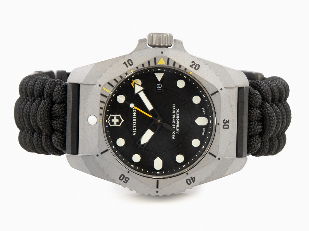 Montre à Quartz Victorinox Dive Pro, Titane, Noir, 43 mm, V241993.1