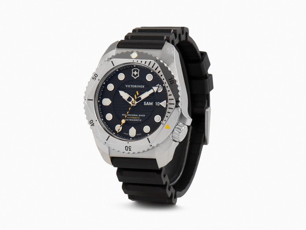 Montre Automatique Victorinox Dive Pro, Noir, 43 mm, 30 atm, Jour, V241994