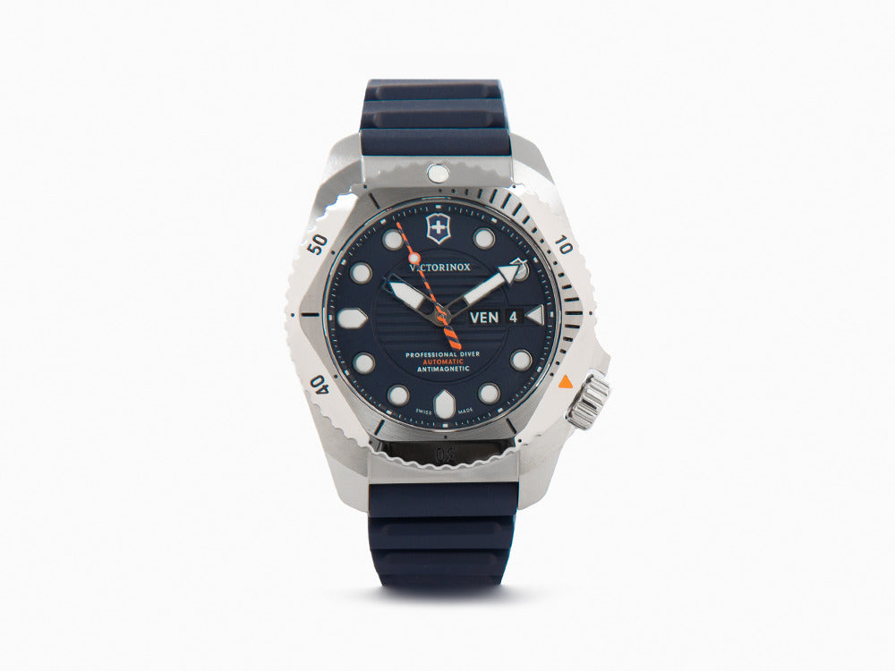 Montre Automatique Victorinox Dive Pro, Bleu, 43 mm, 30 atm, Jour, V241995