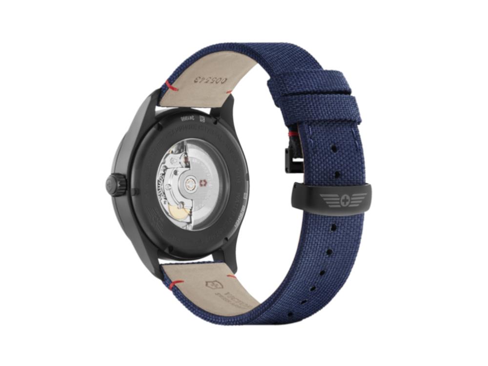 Montre Automatique Victorinox Airboss, Acier Inoxydable, Bleu, 42 mm, V241998