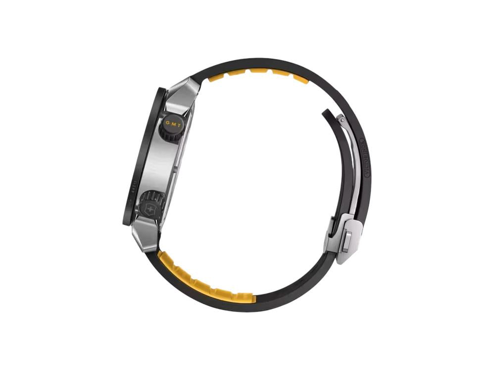 Montre Automatique Victorinox Air Pro, Acier Inoxydable, Noir, 43 mm,V242005