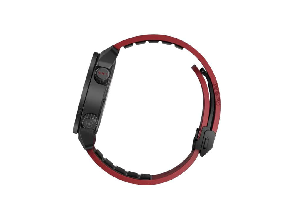 Montre Automatique Victorinox Air Pro, Acier Inoxydable, Noir, 43mm, V242006