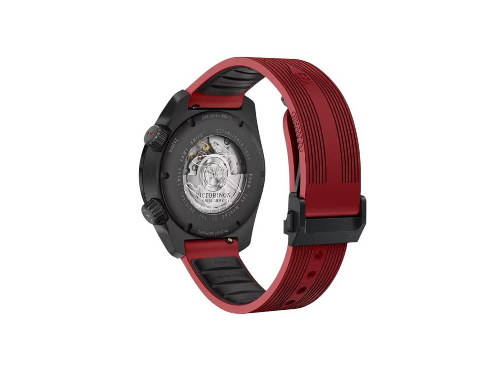 Montre Automatique Victorinox Air Pro, Acier Inoxydable, Noir, 43mm, V242006