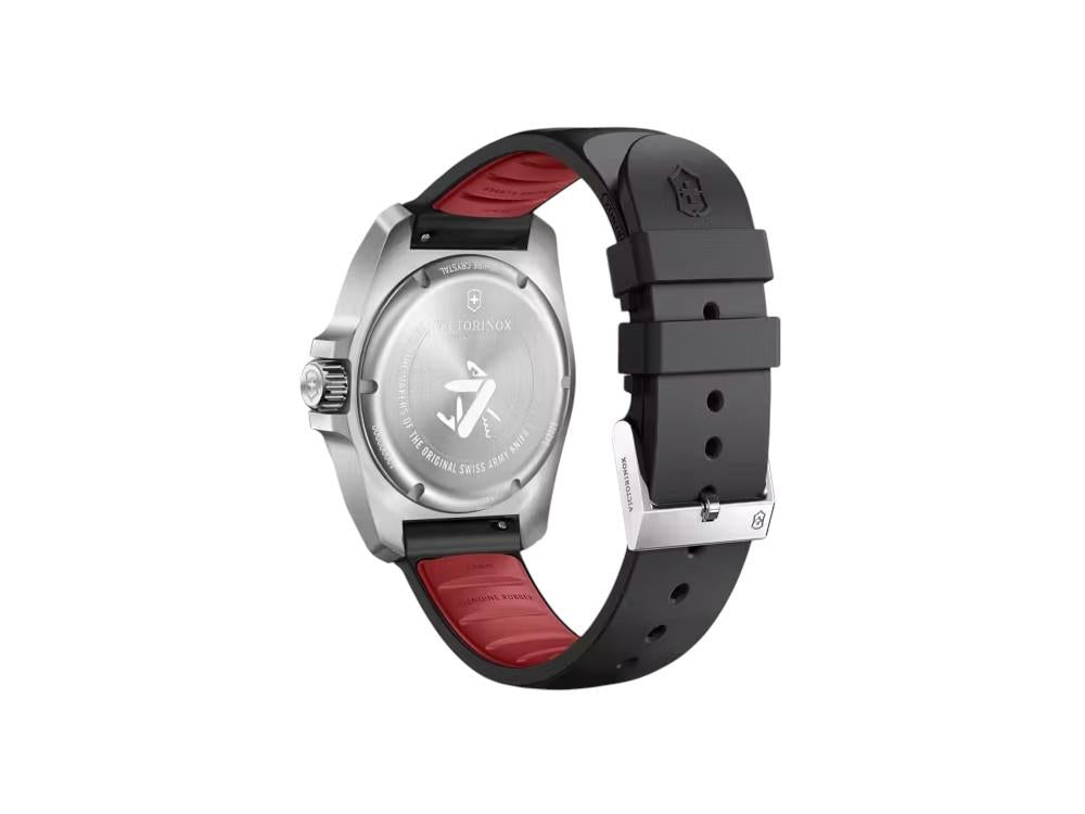 Montre à Quartz Victorinox I.N.O.X., Acier Inoxydable 316L, Noir, 41 mm, V242028
