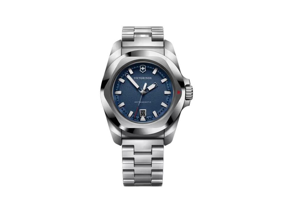Montre à Quartz Victorinox I.N.O.X., Acier Inoxydable 316L, Bleu, 41 mm, V242031