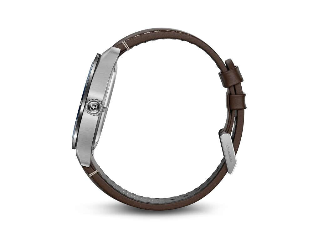 Montre à Quartz Victorinox Swiss Army, Acier Inoxydable, Bleu, 42 mm, V242040