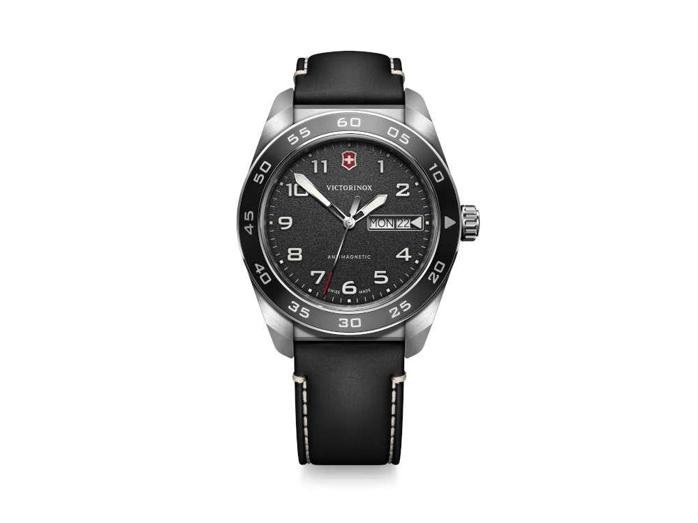 Montre à Quartz Victorinox Swiss Army, Acier Inoxydable, Noir, 42 mm, V242041