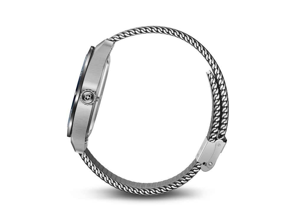 Montre à Quartz Victorinox Swiss Army, Acier Inoxydable, Bleu, 42 mm, V242042