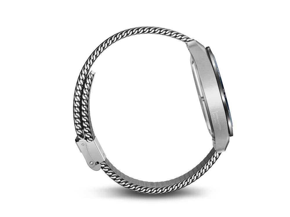 Montre à Quartz Victorinox Swiss Army, Acier Inoxydable, Bleu, 42 mm, V242042