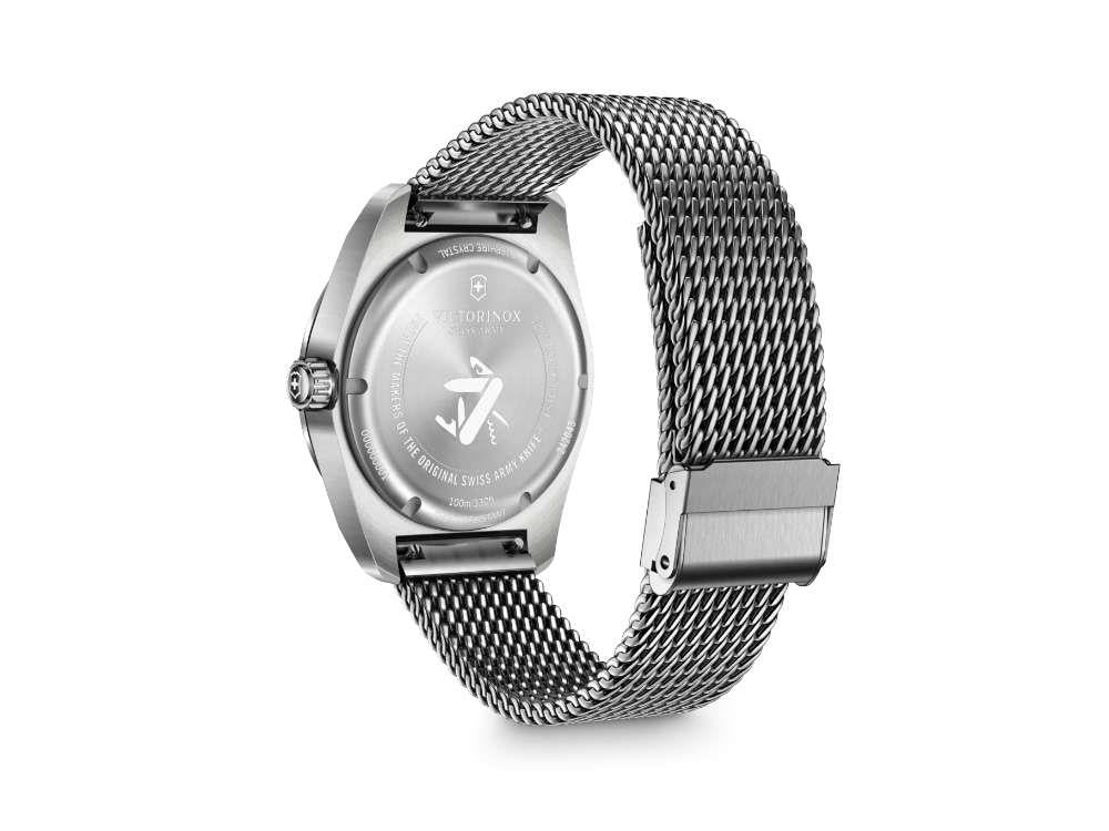 Montre à Quartz Victorinox Swiss Army, Acier Inoxydable, Noir, 42 mm, V242043