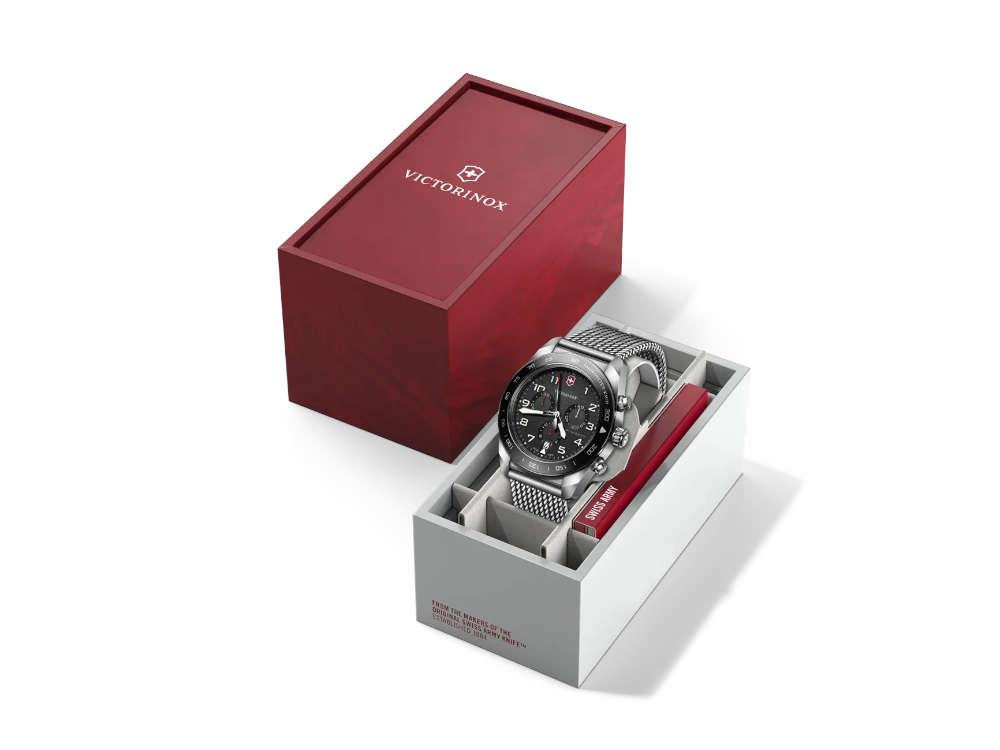 Montre à Quartz Victorinox Swiss Army, Noir, 42 mm, Chronographe, V242048