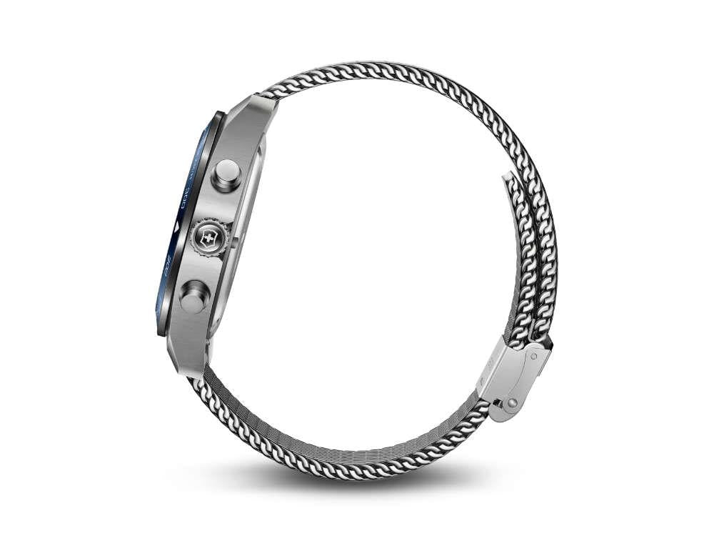 Montre à Quartz Victorinox Swiss Army, Bleu, 42 mm, Chronographe, V242049