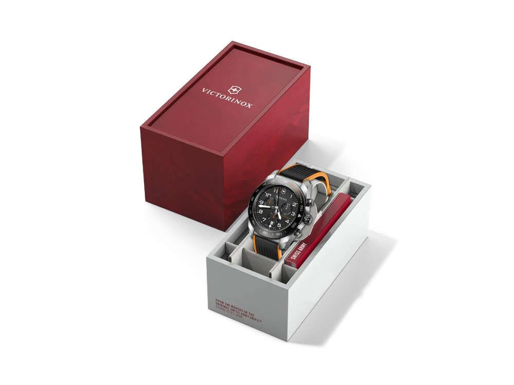 Montre à Quartz Victorinox Swiss Army, Noir, 42 mm, Chronographe, V242050