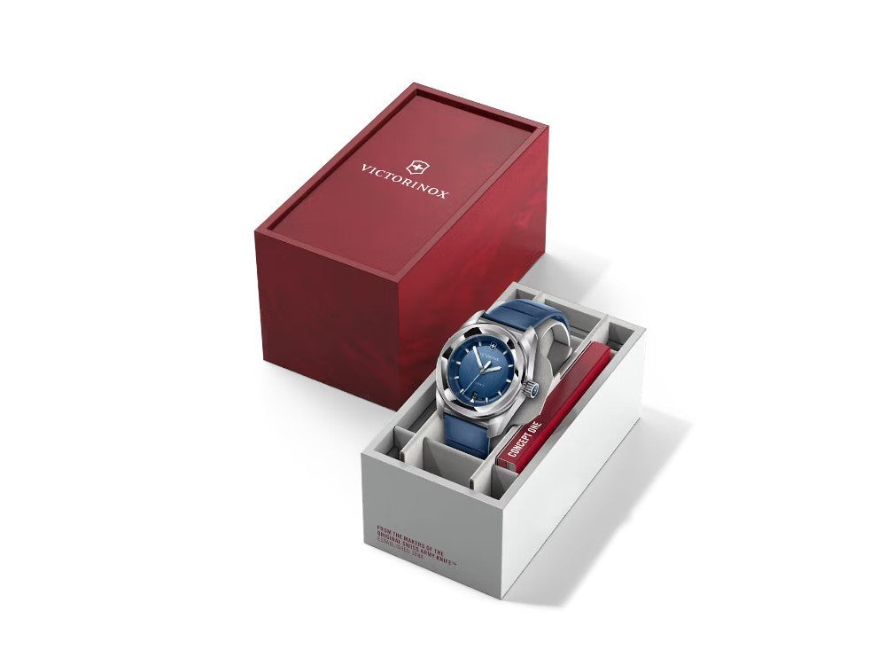 Montre Automatique Victorinox Concept One, Bleu, 39 mm, 10 atm, V242056