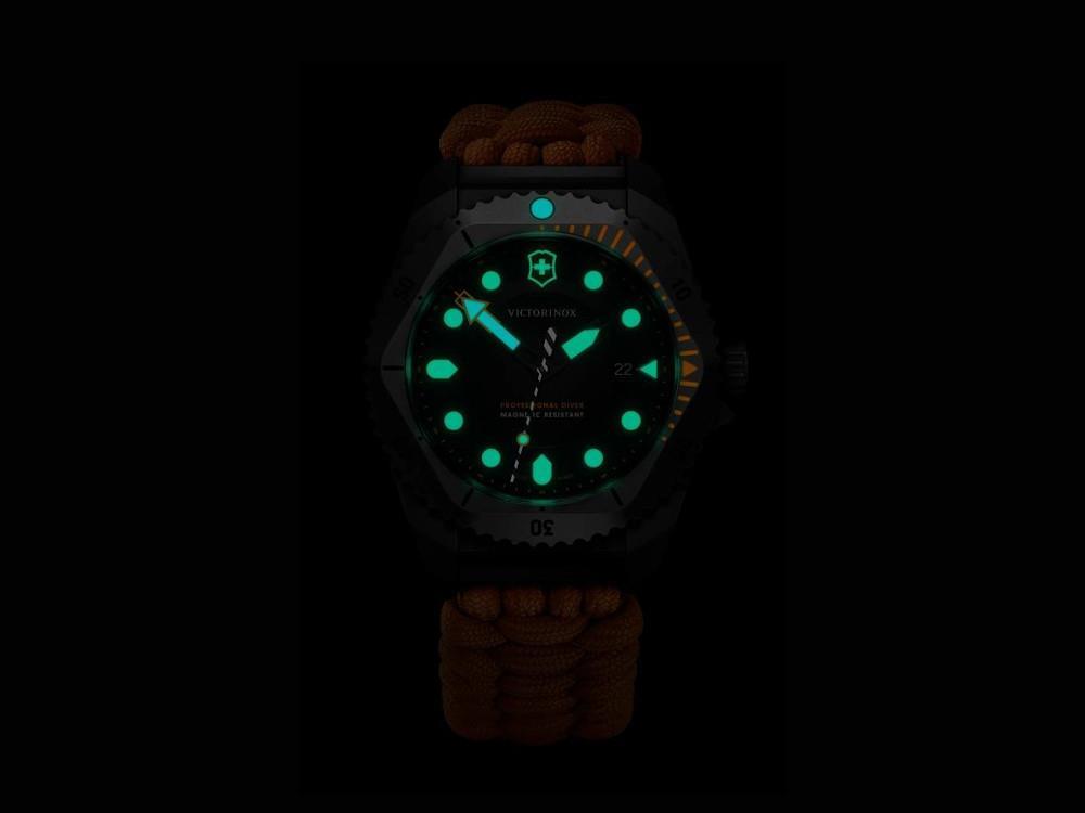 Montre à Quartz Victorinox Dive Pro, Titane, Noir, 43 mm, V242069.1