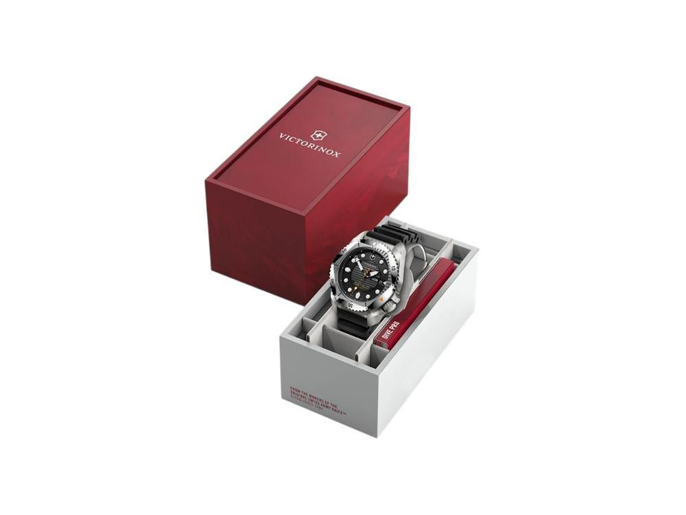 Montre Automatique Victorinox Dive Pro, Titane, Noir, 43 mm, V242070