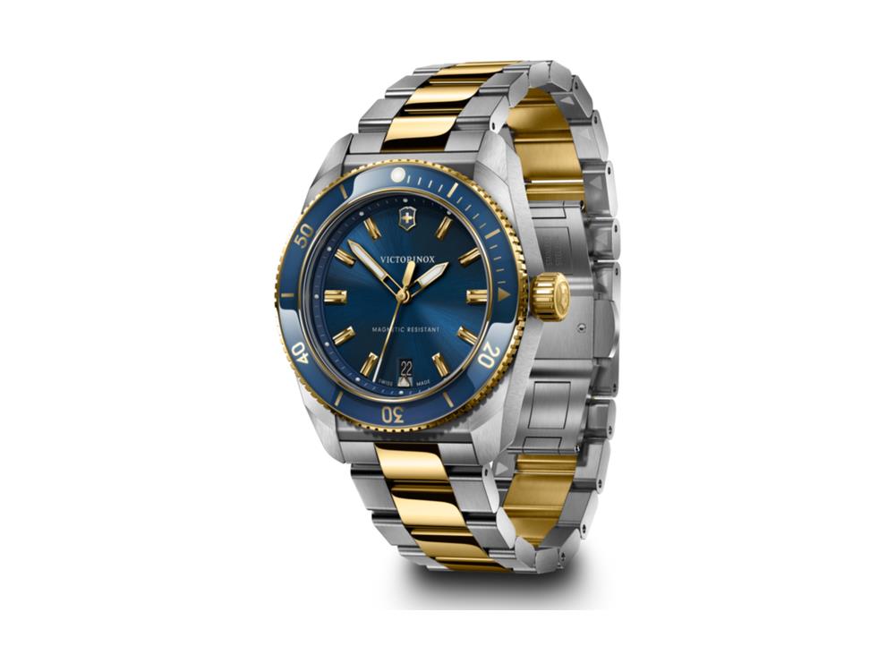 Montre à Quartz Victorinox Maverick, Acier Inoxydable 316L, Bleu, 39 mm, V242100