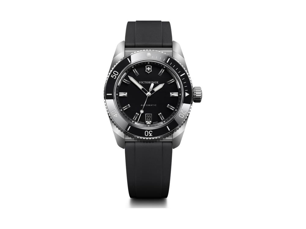 Montre Automatique Victorinox Maverick, Acier Inoxydable 316L, Noir, V242104