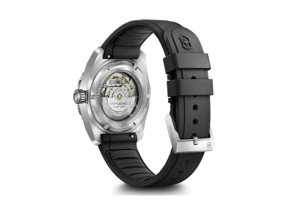 Montre Automatique Victorinox Maverick, Acier Inoxydable 316L, Noir, V242104