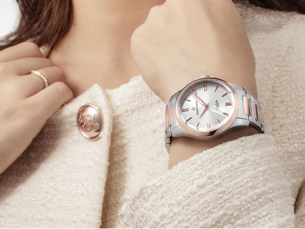 Montre Automatique Venezianico Redentore, 36 mm, Argent, 1121506C