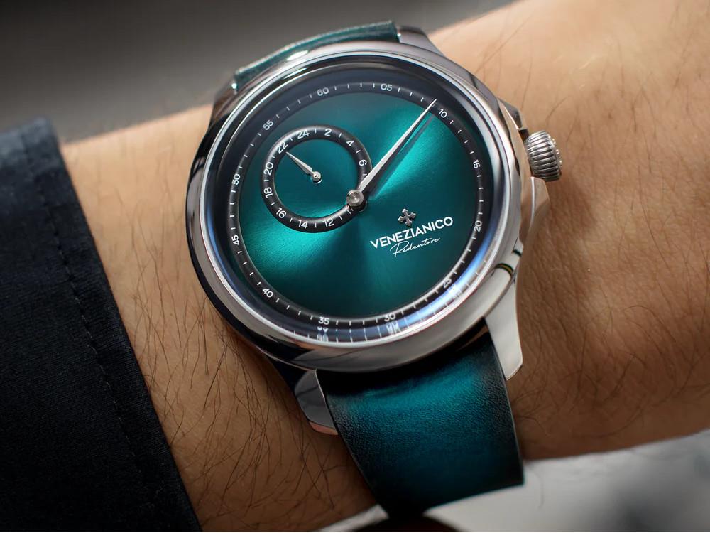 Montre Automatique Venezianico Redentore Enigma, 40 mm, Vert, 1221570
