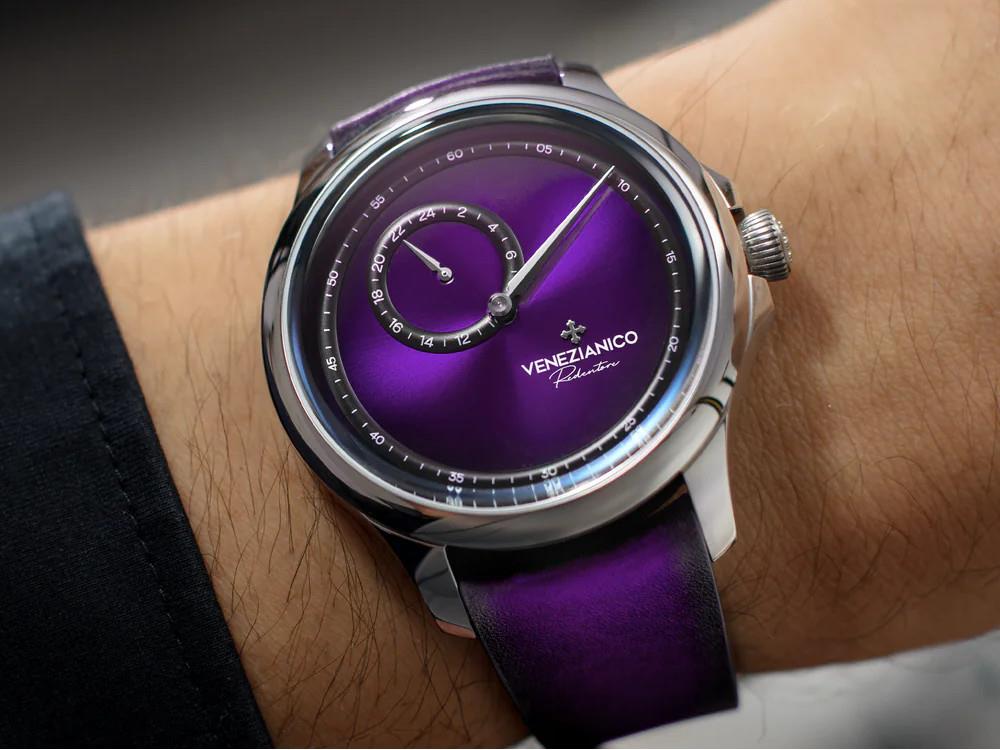 Montre Automatique Venezianico Redentore Enigma, 40 mm, violet, 1221572