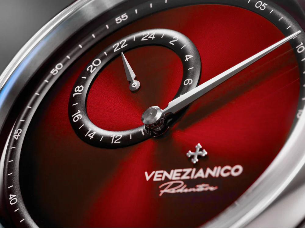 Montre Automatique Venezianico Redentore Enigma, 40 mm, Rouge, 1221573