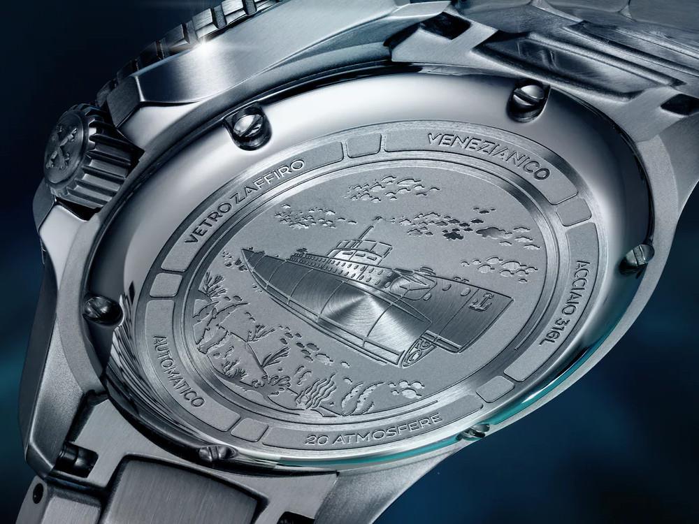 Montre Automatique Venezianico Nereide Tungsteno 39 mm, 3121540C