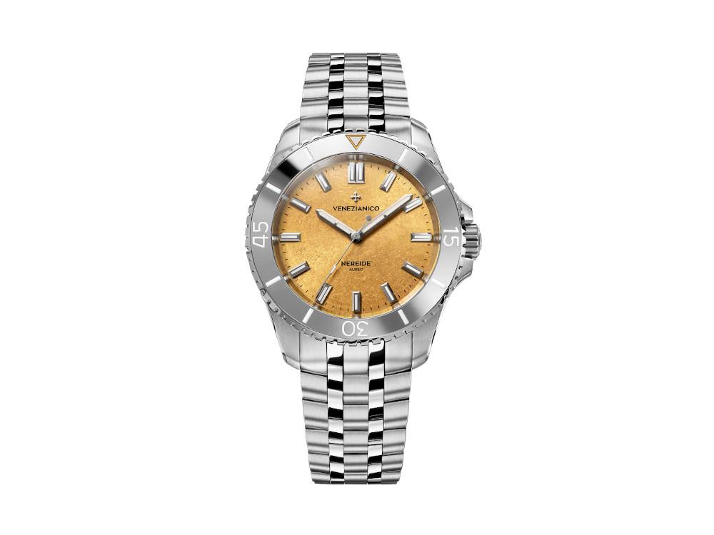 Montre Automatique Venezianico Nereide Aureo 39 mm, Or, 3121590S