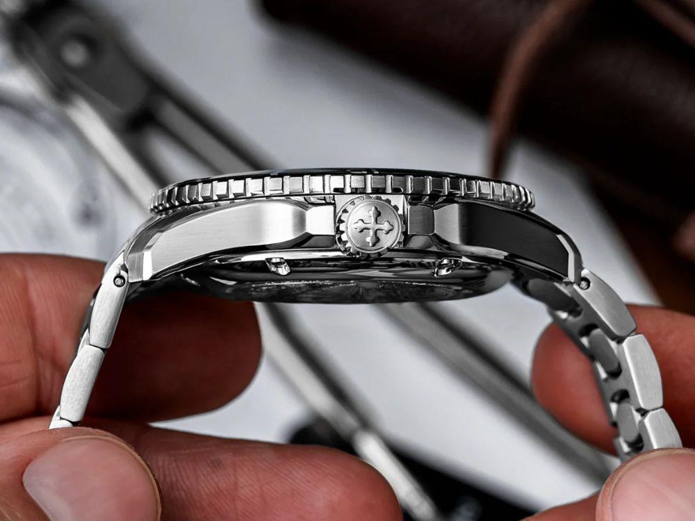 Montre Automatique Venezianico Nereide, 42 mm, Vert, 3321511C