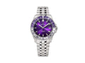 Montre Automatique Venezianico Nereide GMT, 39 mm, violet, 3521512S