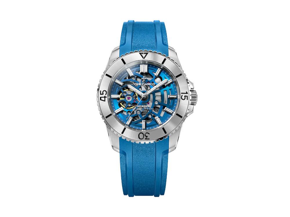 Montre Automatique Venezianico Nereide Ultraleggero 42 mm, Bleu, 3921506