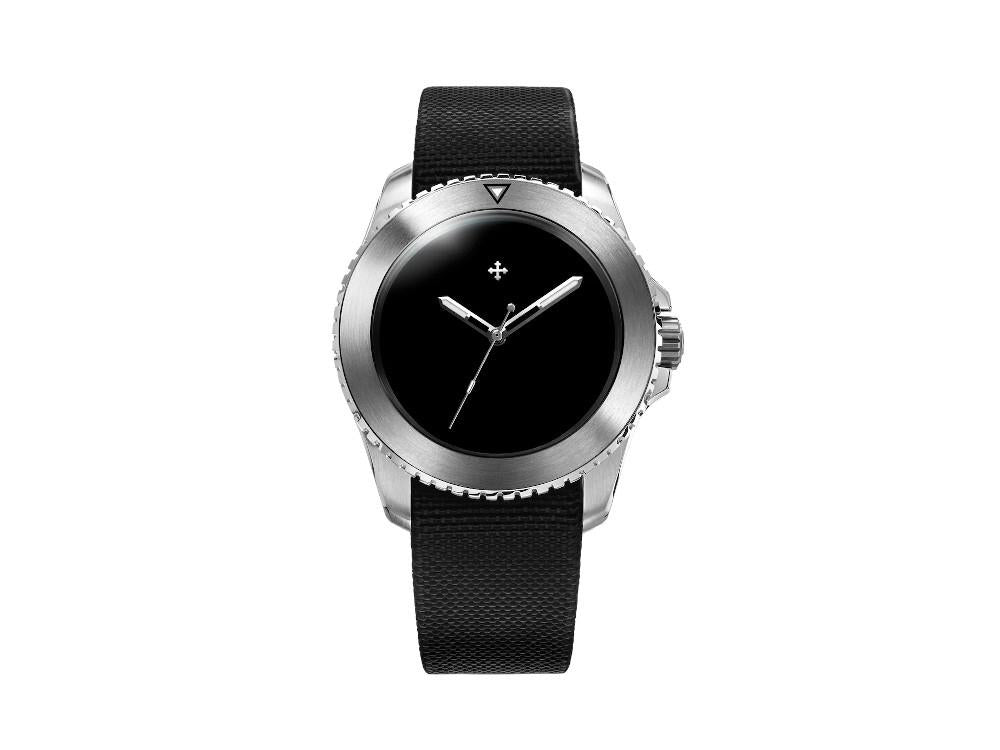 Montre Automatique Venezianico Nereide Ultrablack 42 mm, Noir, 3921510