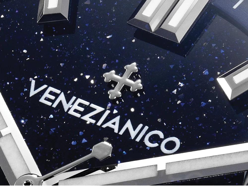 Montre Automatique Venezianico Nereide Avventurina, 42 mm, Bleu, 4521550