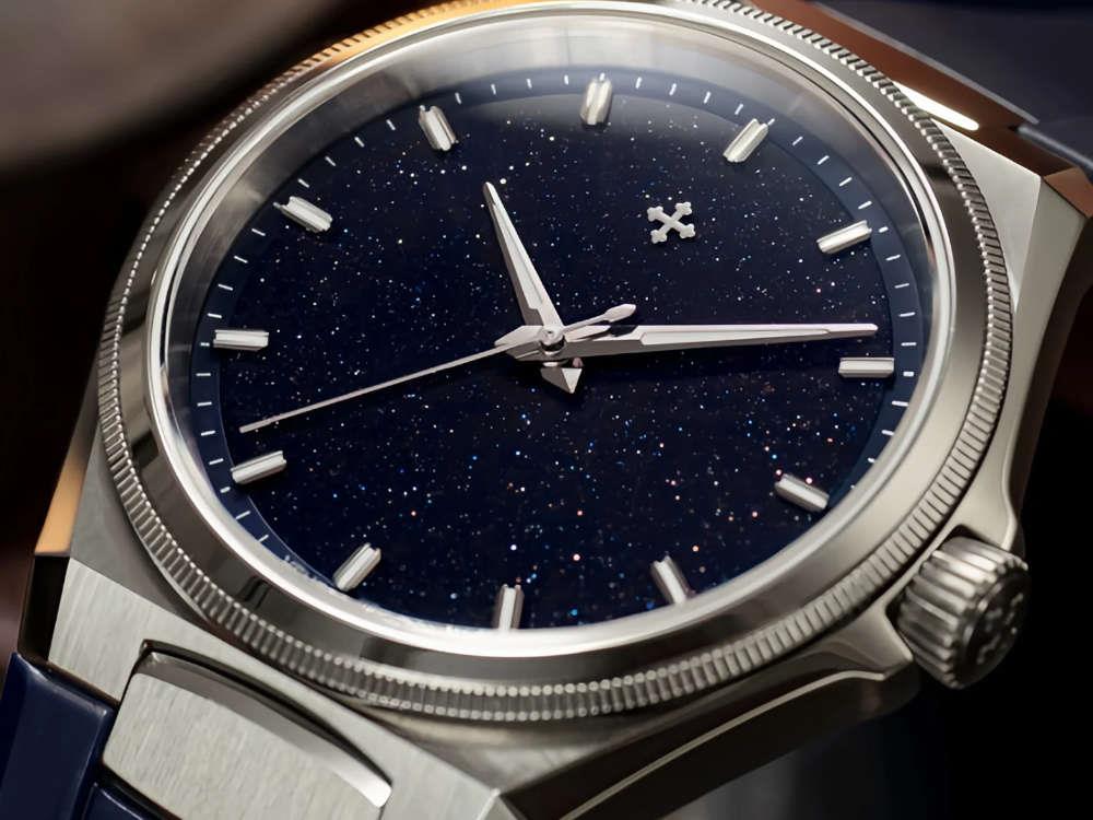 Montre Automatique Venezianico Arsenale Avventurina, 40 mm, Bleu, 6221550