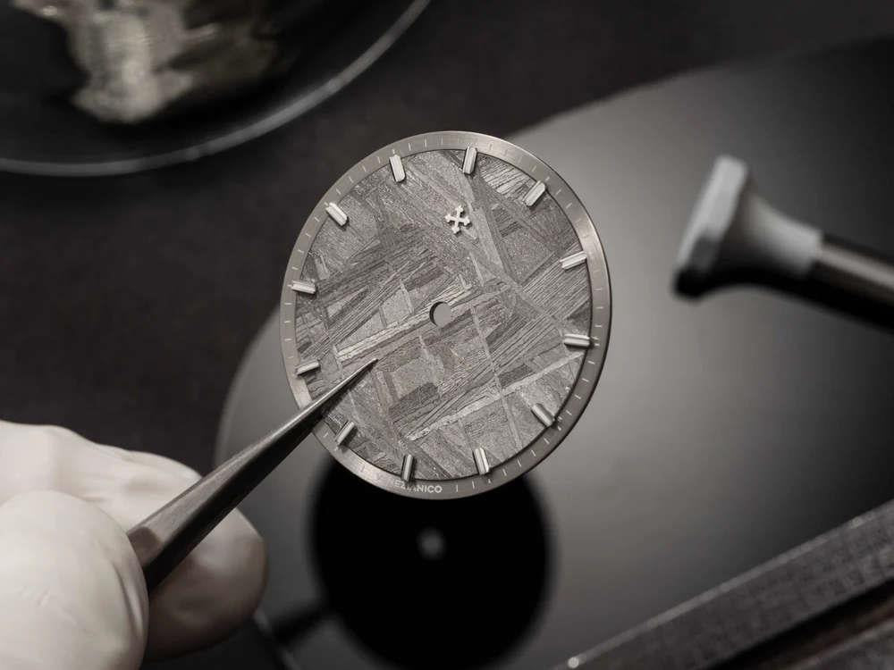 Montre Automatique Venezianico Arsenale Meteorite, 40 mm, Gris, 6221560C