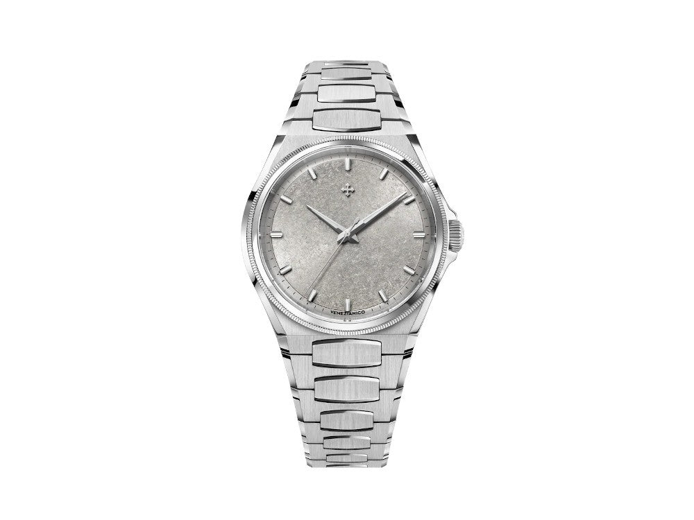 Montre Automatique Venezianico Arsenale Platino, 40 mm, Argent, 6221590C