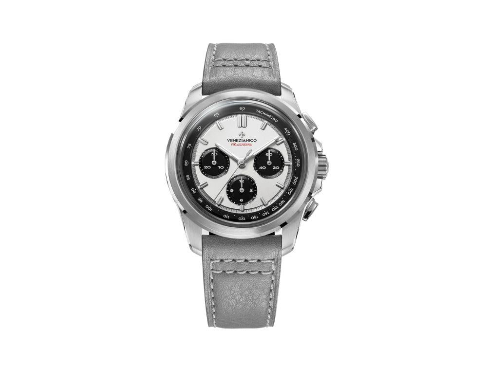 Montre Automatique Venezianico Bucintoro, 42 mm, Blanc, 8221510