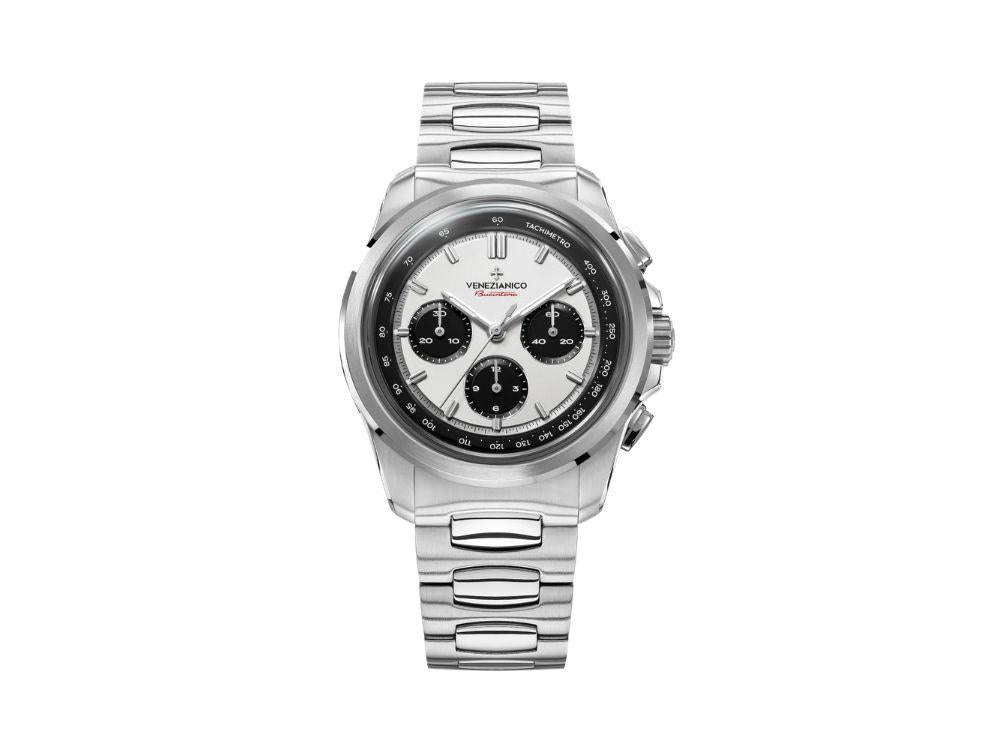 Montre Automatique Venezianico Bucintoro, 42 mm, Blanc, 8221510C