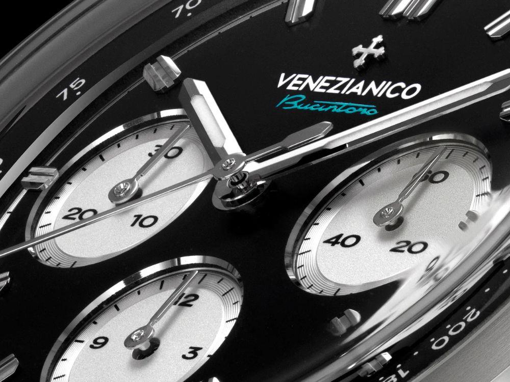 Montre Automatique Venezianico Bucintoro, 42 mm, Noir, 8221511C