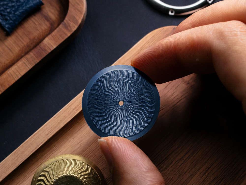 Montre Automatique Venezianico Redentore Levius, 38 mm, Bleu, Edition Limitée