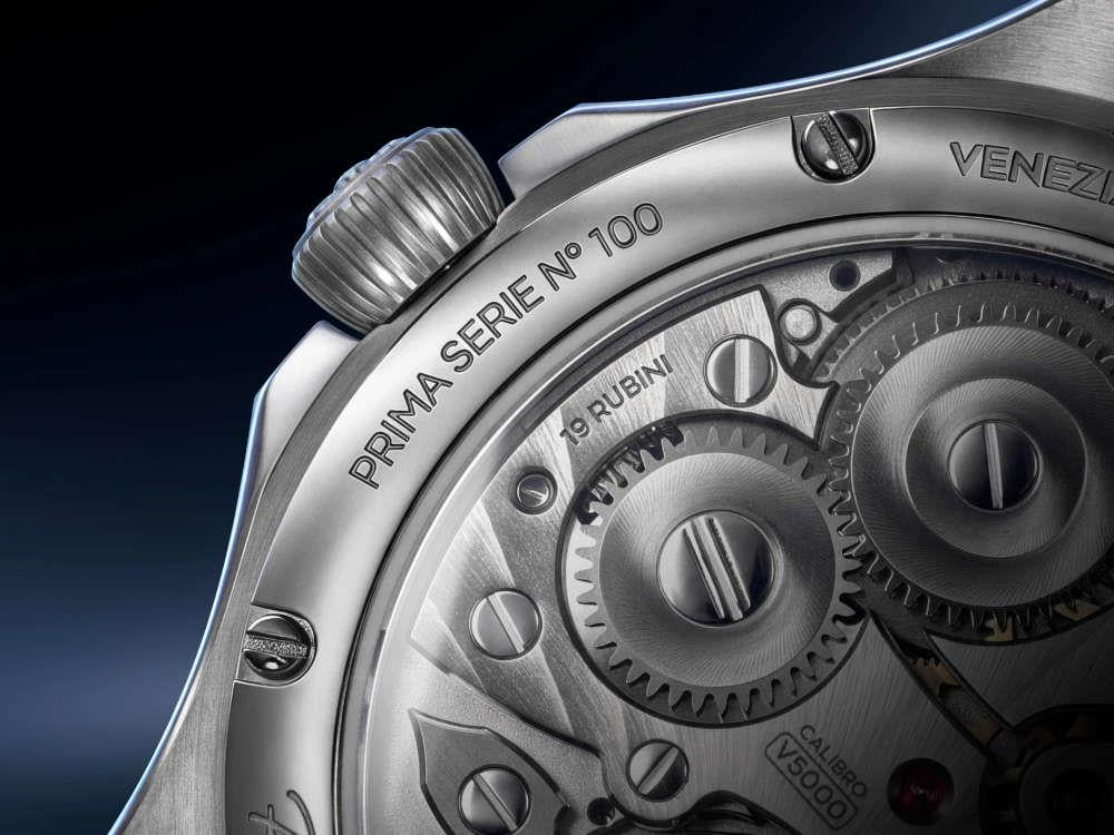 Montre Automatique Venezianico Redentore Levius, 38 mm, Bleu, Edition Limitée