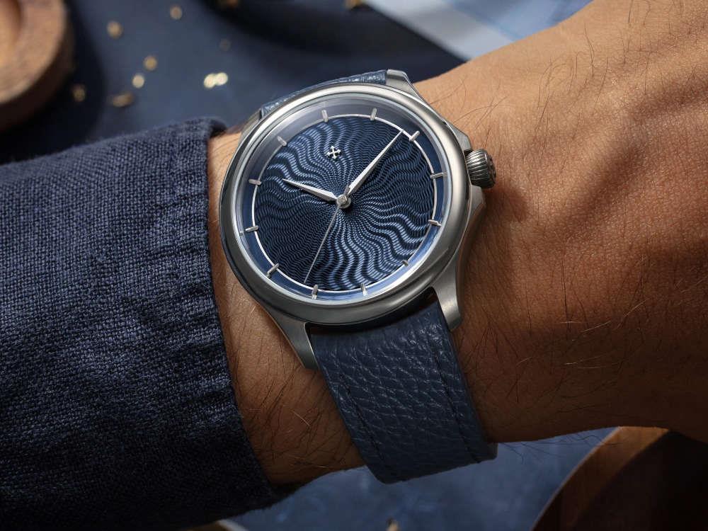 Montre Automatique Venezianico Redentore Levius, 38 mm, Bleu, Edition Limitée